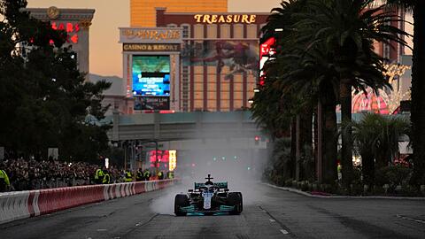 Ein Spektakel: Die Formel 1 zu Gast in Las Vegas.
