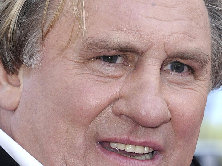 Gérard Depardieu 2014 bei den Filmfestspielen in Cannes