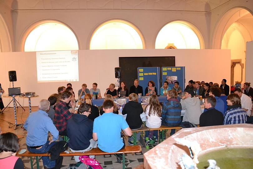 Das Barcamp des KJR im letzten Jahr bei 18.jetzt!: Auch Oberbürgermeister Christian Ude gab sich die Ehre.