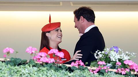 Prinzessin Eugenie und Jack Brooksbank sind wieder Eltern geworden. Prinzessin Eugenie und Jack Brooksbank sind wieder Eltern geworden.