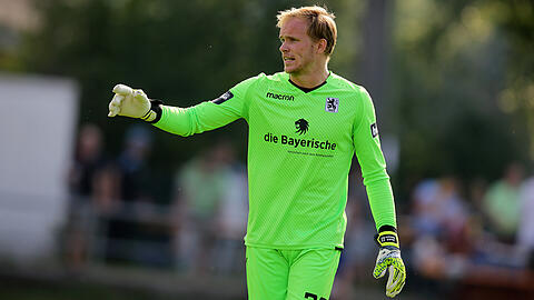 Derzeit nur die Nummer zwei beim TSV 1860: Hendrik Bonmann.