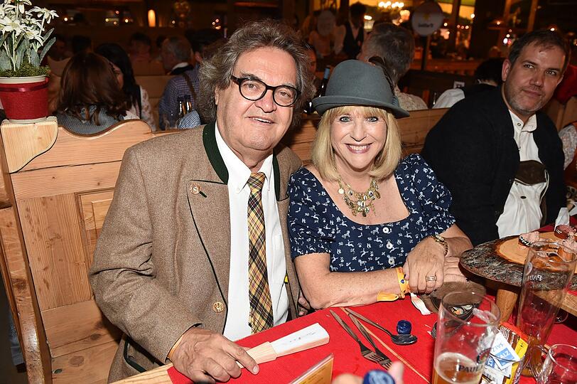 Patricia Riekel mit Helmut Markwort