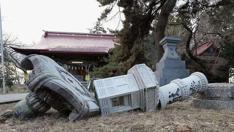 Erneut wird der Norden Japans von einem Erdbeben erschüttert. (Archivbild) Erneut wird der Norden Japans von einem Erdbeben erschüttert. (Archivbild)