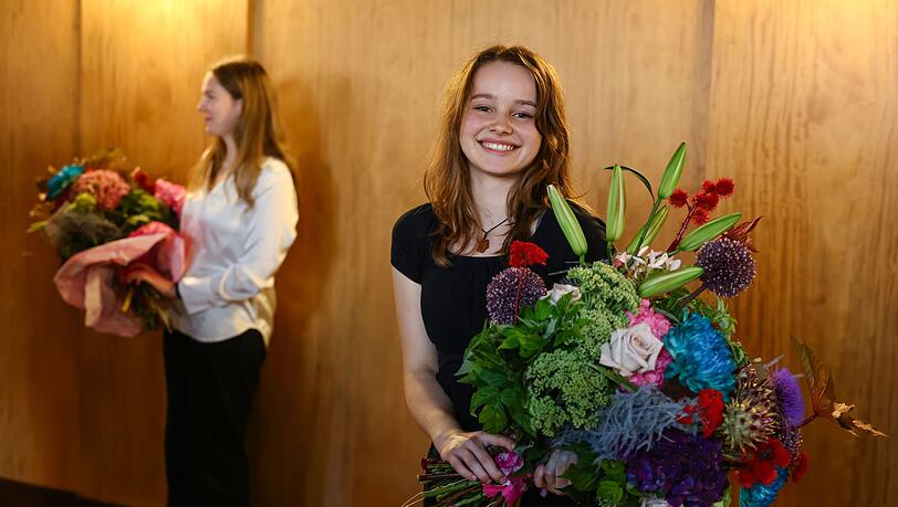 Nora Falk will als neues Nürnberger Christkind auch den Zauber von Weihnachten lebendig halten.
