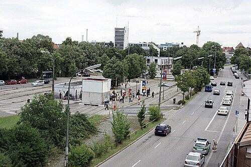 Der Ratzingerplatz im Jahr 2008 - viel hat sich nicht verändert.