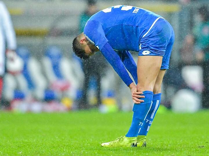 Vincenzo Grifo konnte mit Hoffenheim erneut nicht gewinnen.