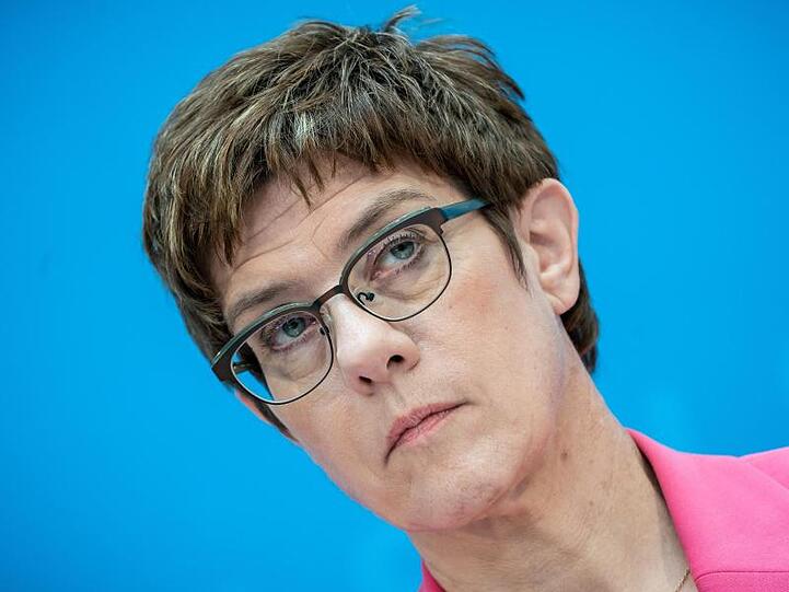 Die CDU-Vorsitzende Annegret Kramp-Karrenbauer.