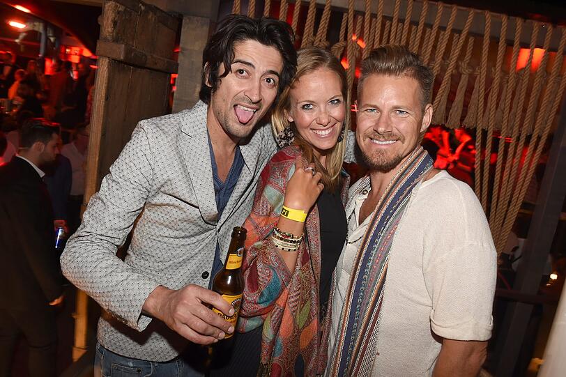 Adrian Can mit Gregor Teicher und Stefanie Schlayer