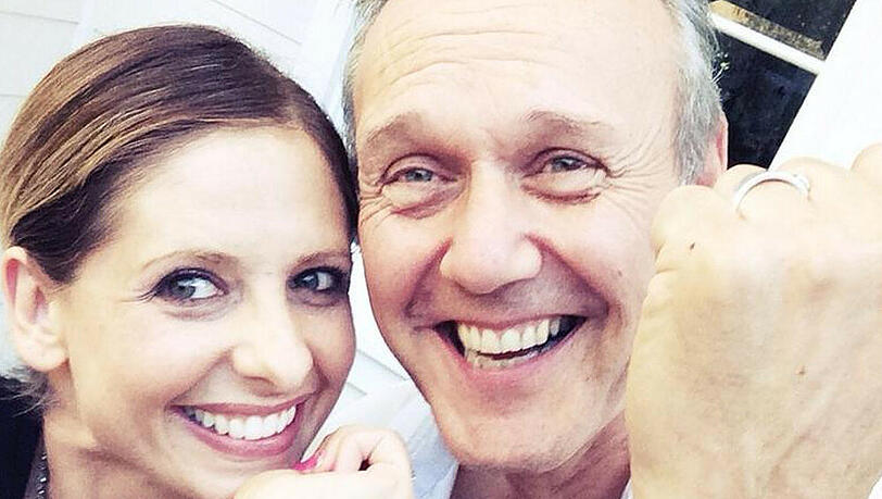 Sarah Michelle Gellar und Anthony Stewart Head endlich wieder vereint Sarah Michelle Gellar und Anthony Stewart Head endlich wieder vereint