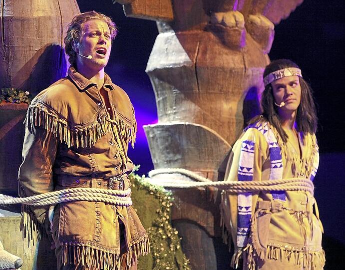 Das Musical "Der Schuh des Manitu" sollte ab 14. Oktober im Deutschen Theater gespielt werden - aber nicht bei einer derzeit gültigen Publikumsbeschränkung auf 200 Zuschauer.