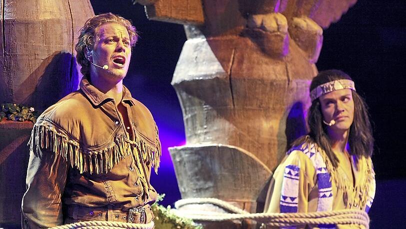 Das Musical "Der Schuh des Manitu" sollte ab 14. Oktober im Deutschen Theater gespielt werden - aber nicht bei einer derzeit gültigen Publikumsbeschränkung auf 200 Zuschauer. Das Musical "Der Schuh des Manitu" sollte ab 14. Oktober im Deutschen Theater gespielt werden - aber nicht bei einer derzeit gültigen Publikumsbeschränkung auf 200 Zuschauer.