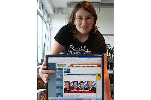 Wehrt sich gegen diskriminierende Vorwürfe aus der CSU: Petra Fröhlich, Chefredakteurin im Fürther Computec-Verlag.