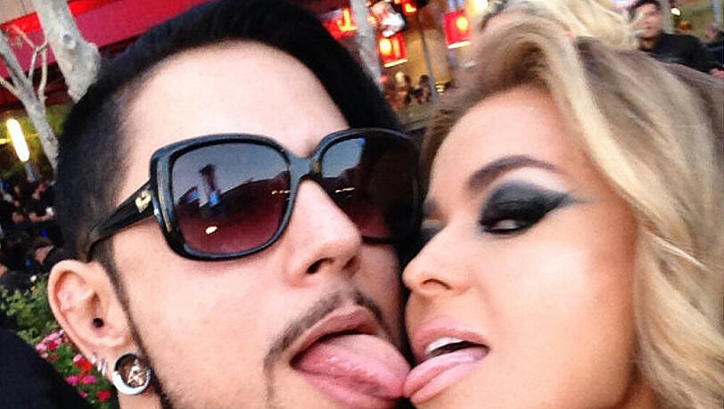 Dave Navarro und Carmen Electra Dave Navarro und Carmen Electra