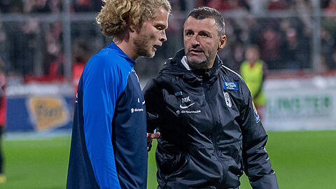 Hat im Spiel gegen Zwickau auf Jesper Verlaat verzichtet: Löwen-Trainer Michael Köllner.