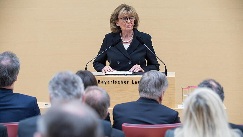 Charlotte Knobloch als Rednerin beim , Gedenkakt des Bayerischen Landtags und der Stiftung Bayerische Gedenkstätten für die Opfer des Nationalsozialismus im Maximilianeum. Charlotte Knobloch als Rednerin beim , Gedenkakt des Bayerischen Landtags und der Stiftung Bayerische Gedenkstätten für die Opfer des Nationalsozialismus im Maximilianeum.