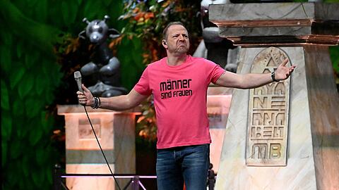 Mario Barth am Sonntagabend in der Münchner Olympiahalle.