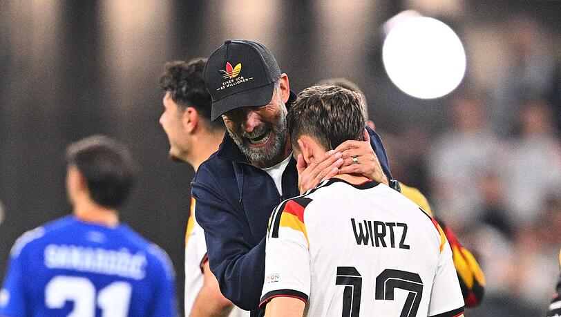 Bundestrainer Klopp will Wirtz zu neuen Bestleistungen bringen.
