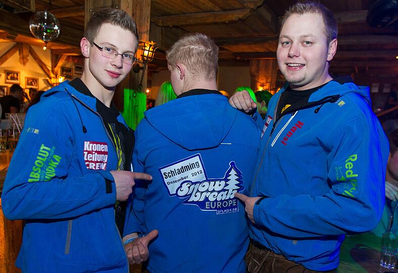 Snow Break Europe 2012 in Schladming: Die Bilder von der irren Party im Schnee