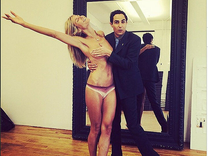 Heidi Klum wie Gott sie schuf: So präsentierte sich das Model auf Instagram