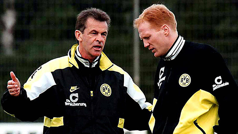 "Du bist wichtig für mich, für die Mannschaft, du führst, willst immer gewinnen und das Beste", sagte Hitzfeld (l.) einst zu Sammer.