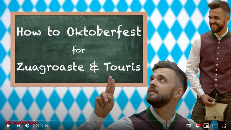 How to Oktoberfest: Wir haben ein paar der lustigsten und wissenswertesten Punkte im Video aufgegriffen.