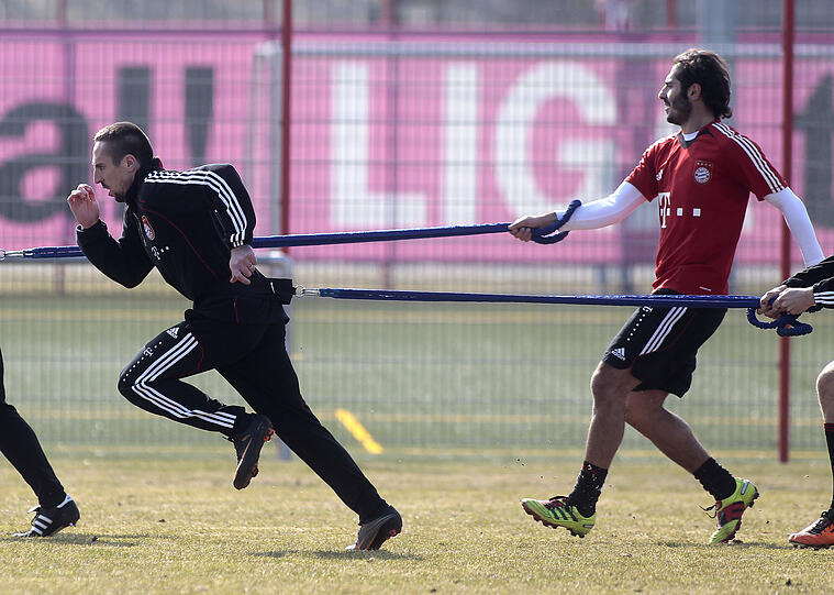 Die Bilder vom Bayern-Training