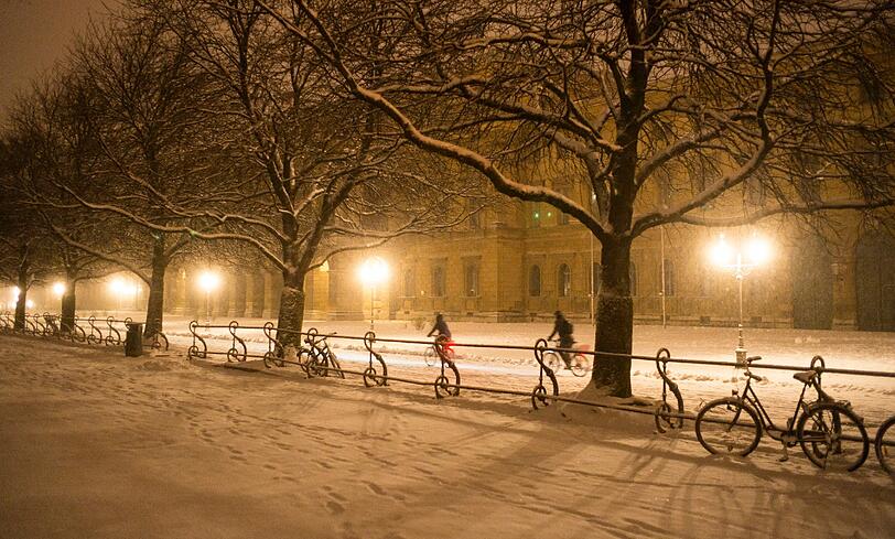 Winter in München &ndash; endlich ist er da. Die Bilder.