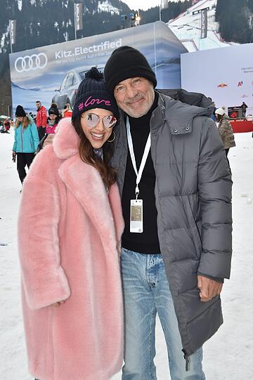 Heiner Lauterbach mit Frau Viktoria
