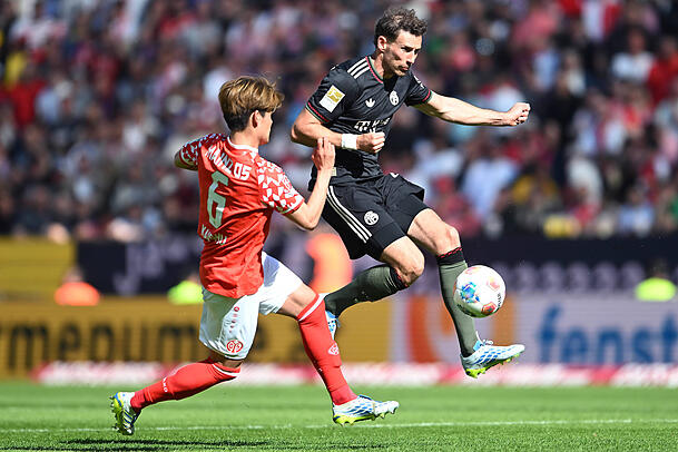 F&uuml;hrte den FC Bayern zun&auml;chst als Kapit&auml;n auf den Platz: Leon Goretzka.