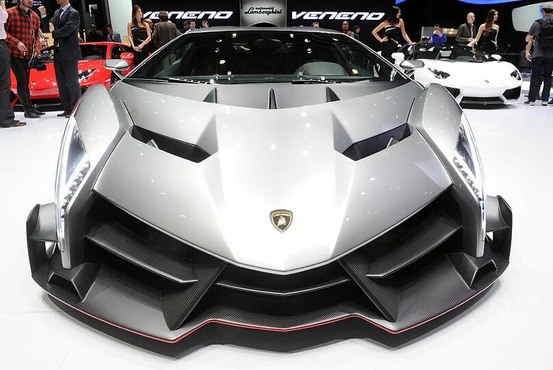 Der Lamborghini Veneno. Foto: Uli Deck/dpa