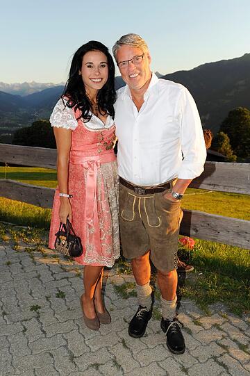 Heiner Kamps und Ehefrau Ella.