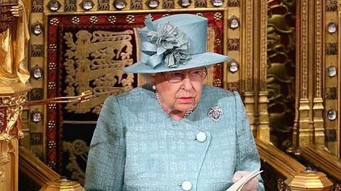 Königin Elizabeth II. bei ihrer "Queen's Speech".