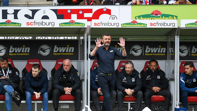 Sah gegen Freiburg II seine vierte Gelbe Karte in der Saison: Michael Köllner.