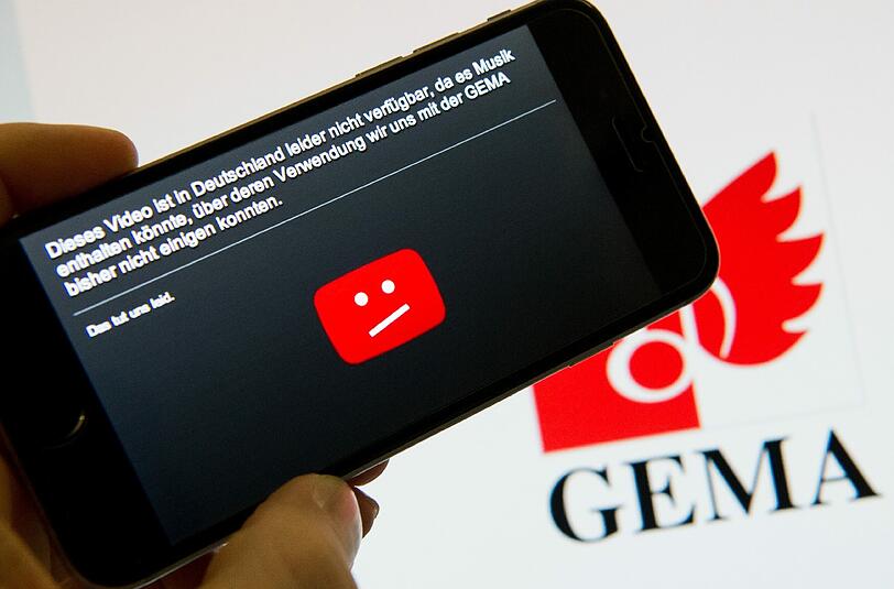 Ab 1. November schaltet Youtube keine Sperrtafeln mehr vor Gema-geschützte Videos.