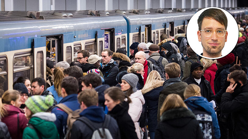Münchens U-Bahnen sind immer voll. Deshalb muss was passieren.