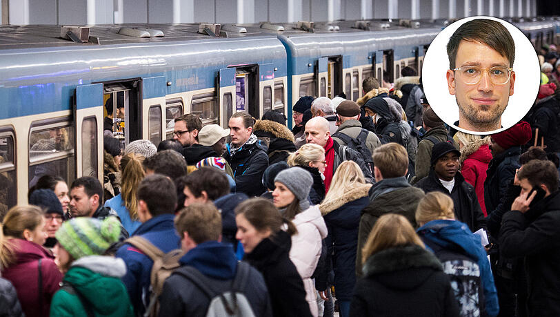 Münchens U-Bahnen sind immer voll. Deshalb muss was passieren.