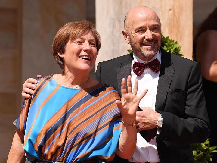 Rosi Mittermaier-Neureuther und Christian Neureuther freuen sich auf "Tannhäuser".