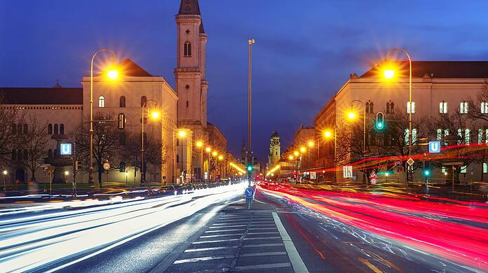 Die Ludwigstraße.