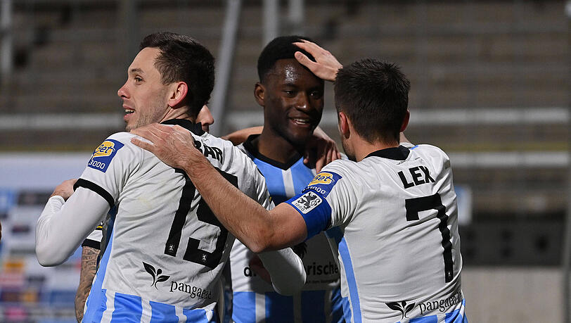 Merveille Biankadi war der Wegbereiter beim 2:0-Sieg der Löwen gegen den SC Verl.