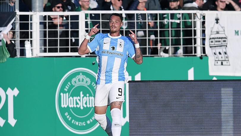 Getroffen und verballert: TSV-1860-Torjäger Joel Zwarts.