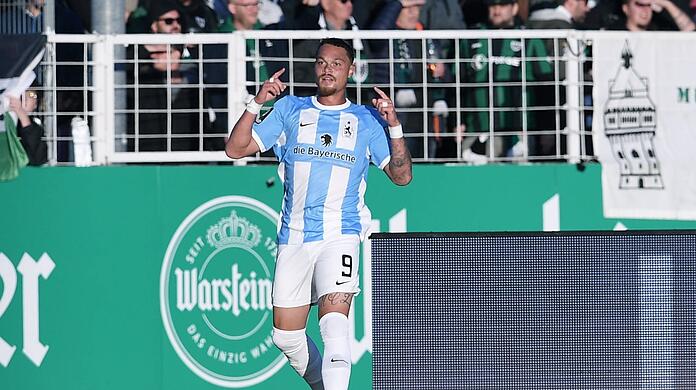 Getroffen und verballert: TSV-1860-Torjäger Joel Zwarts.