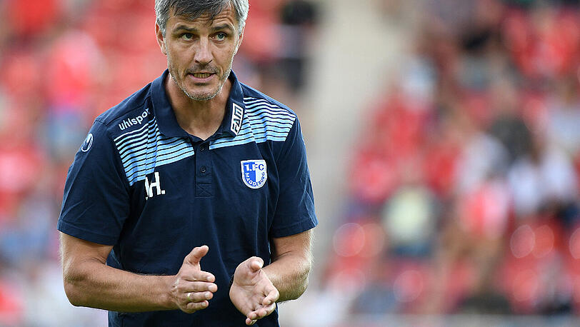 Trainer Jens Härtel gilt als Baumeister des Aufschwungs beim 1. FC Magdeburg.