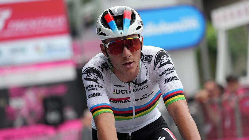 Gehört im Straßenrennen zu den Favoriten: Der Belgier Remco Evenepoel.