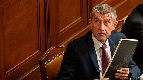 Ein Gericht hat einen Rentner verurteilt, der den jetzigen tschechischen Regierungschef Andrej Babis im Wahlkampf attackiert hatte. (Archivbild)