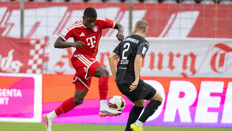 Wuchtig: Jugendstürmer Bastian Assomo. Wuchtig: Jugendstürmer Bastian Assomo.