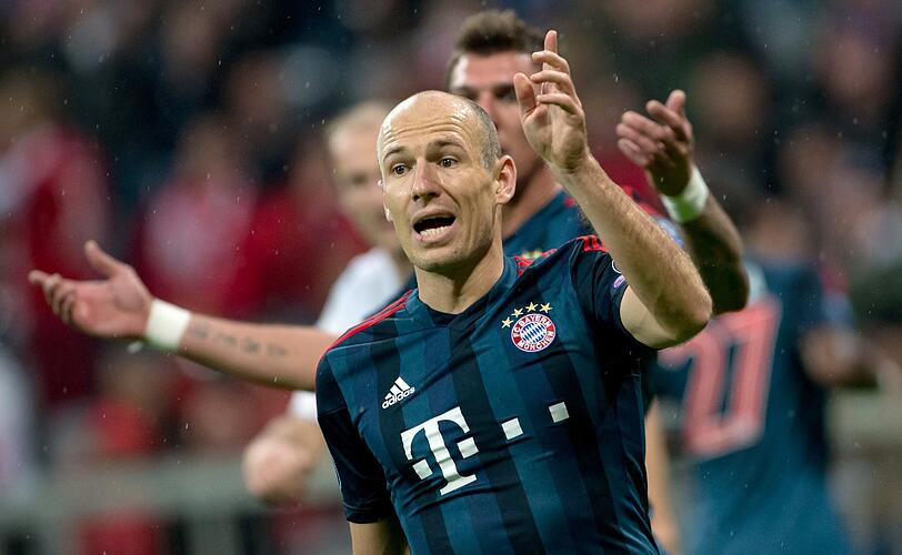 Arjen Robben: &bdquo;Er ist ein top, top, top Spieler. Er ist ein Geschenk für mich, ich werde versuchen, ihn auf seinem Niveau zu halten.&ldquo;