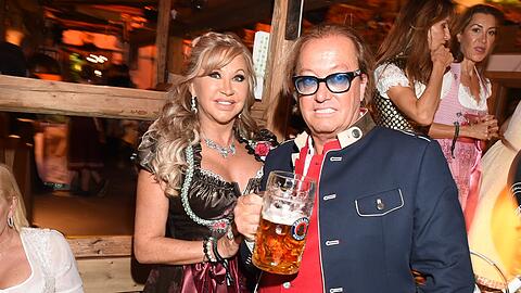 Carmen und Robert Geiss auf dem Oktoberfest 2018.