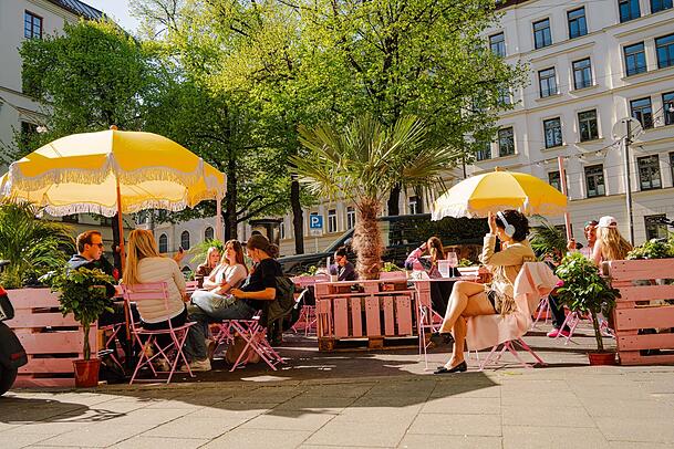 An Schanig&auml;rten mangelt es rund um den G&auml;rtnerplatz und im Glockenbachviertel wirklich nicht.
