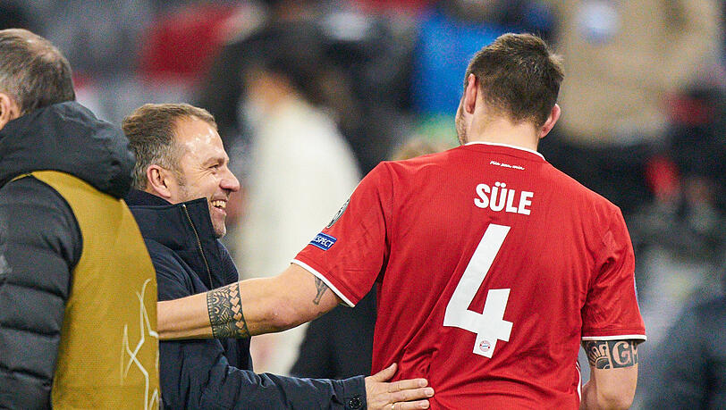 Hansi Flick und Niklas Süle kennen sich aus gemeinsamen Zeiten beim FC Bayern.