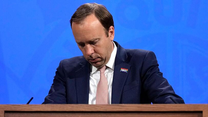 Der britische Ex-Gesundheitsminister Matt Hancock ist schon öfter wegen seines Verhaltens negativ aufgefallen.